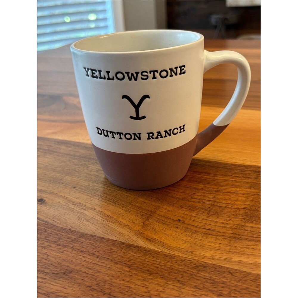 Yellowstone Dutton Ranch Two Toned Stoneware 16 ounce Mug